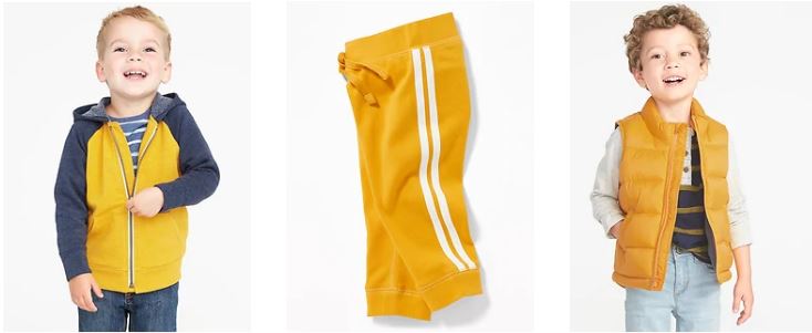 Old Navy Mustard Yellow